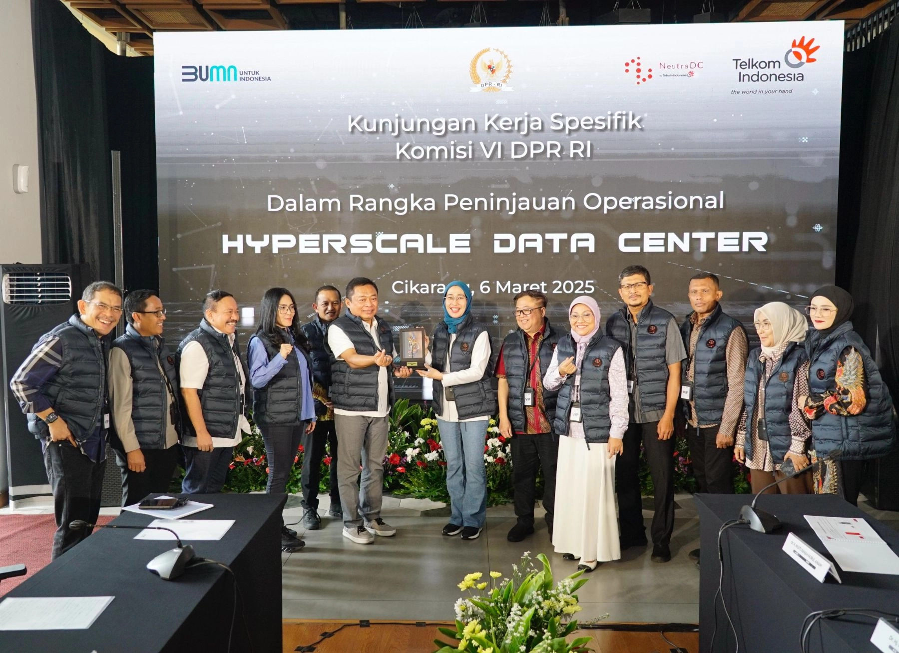 Ketua Komisi VI DPR RI Apresiasi Langkah Strategis Telkom Perkuat Ekosistem Data Center Indonesia